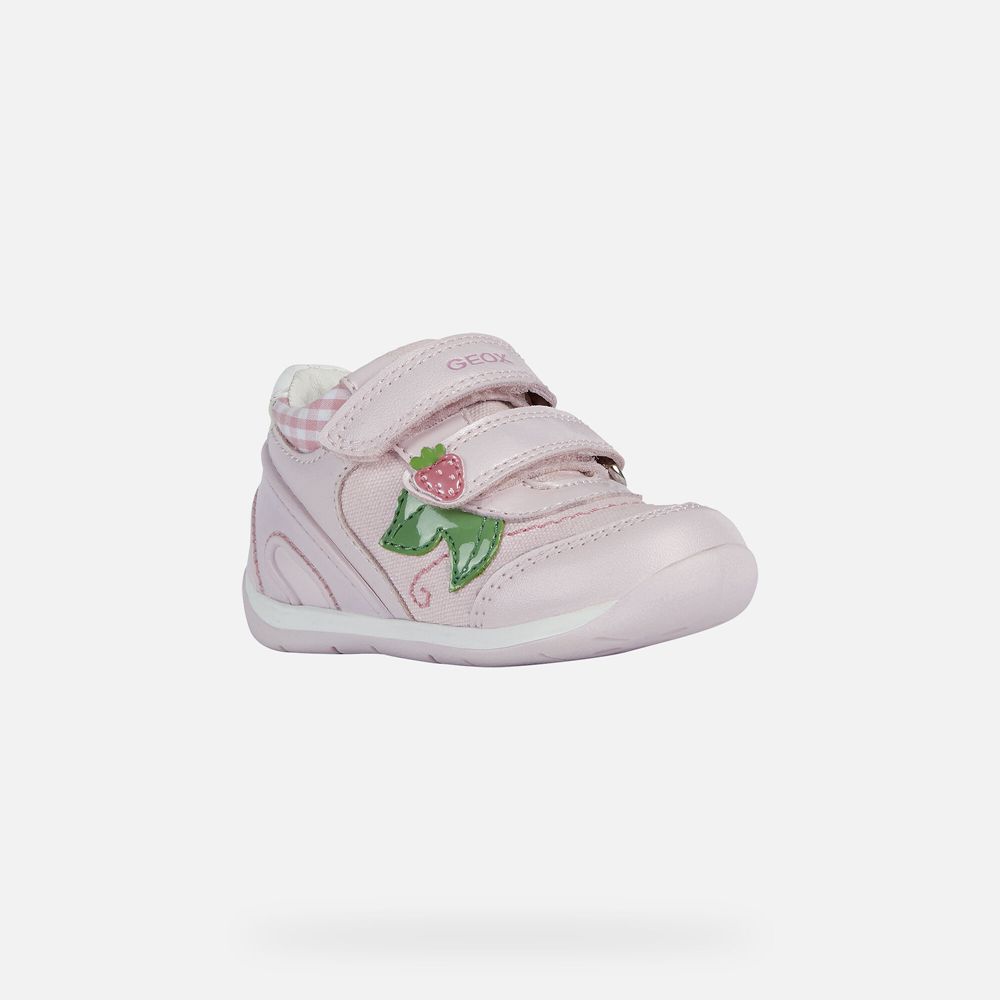 Basket Geox Each Girl - Rose - Bebe 847390-KLG